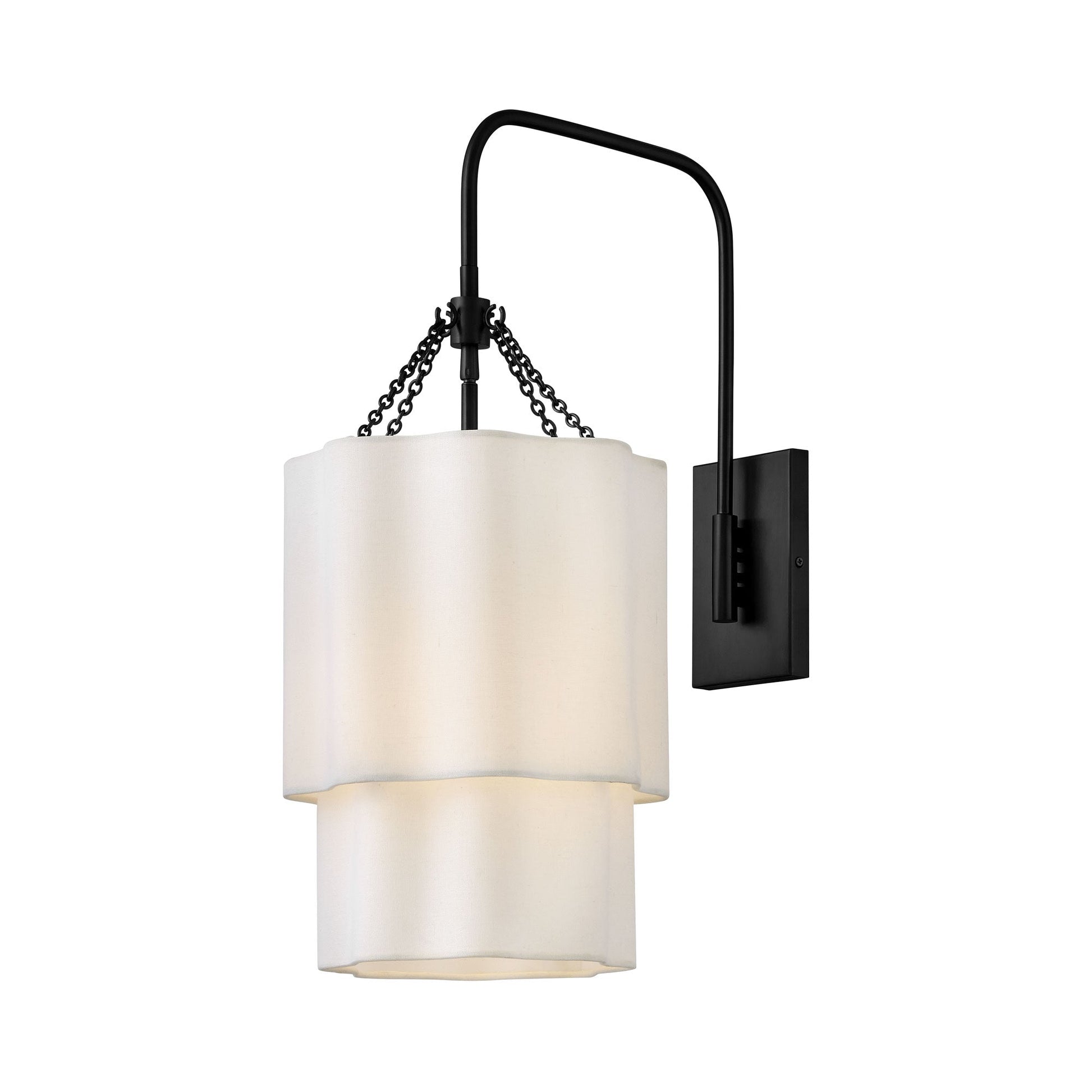 Gwen Wall Light in Black.