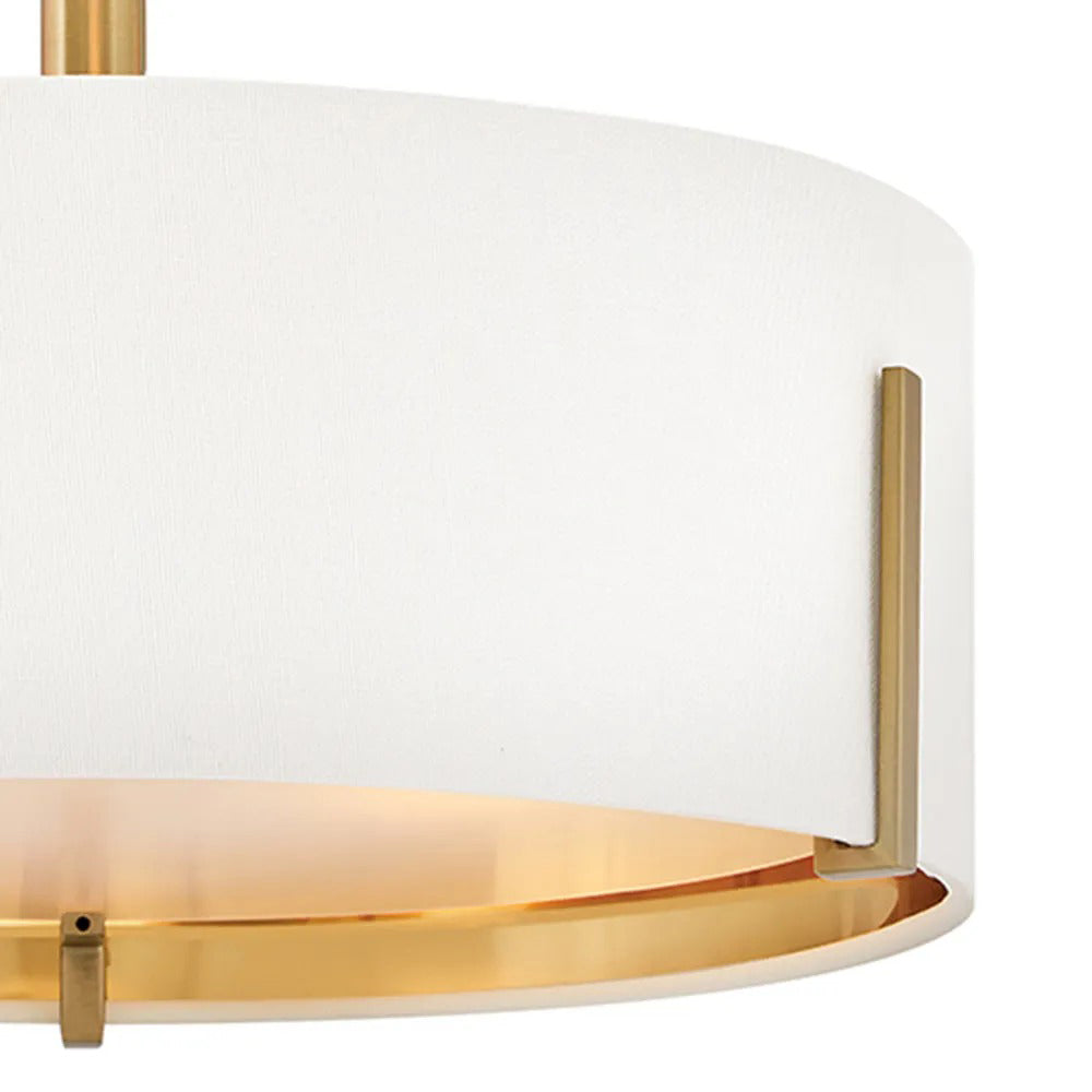 Halle Semi Flush Mount Ceiling Light in Detail.
