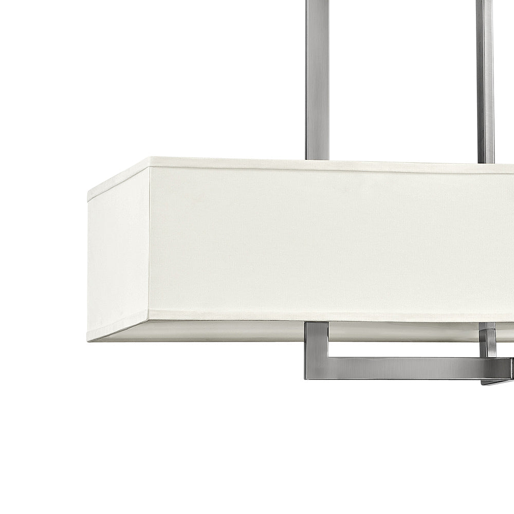 Hampton Linear Pendant Light in Detail.