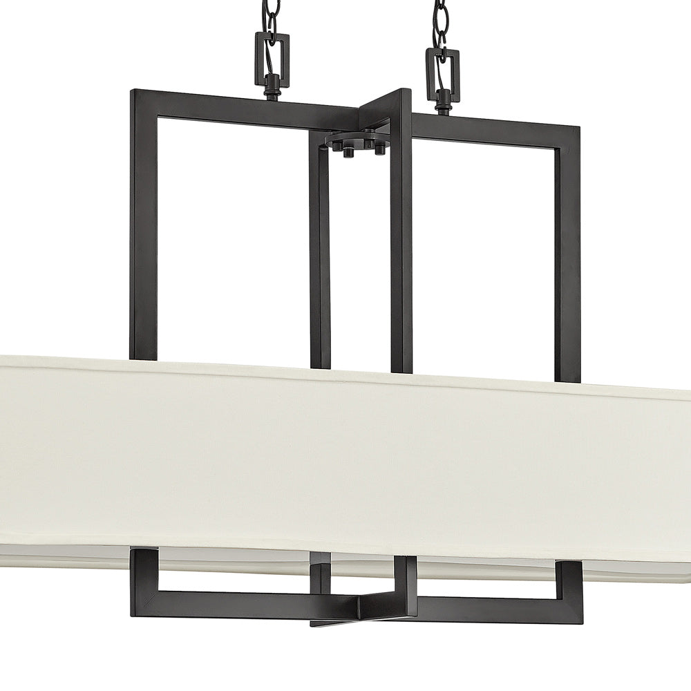 Hampton Linear Pendant Light in Detail.