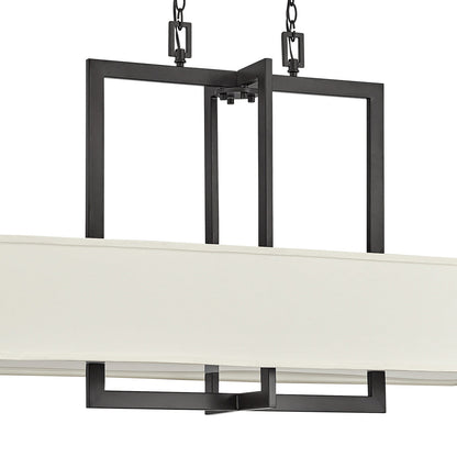 Hampton Linear Pendant Light in Detail.
