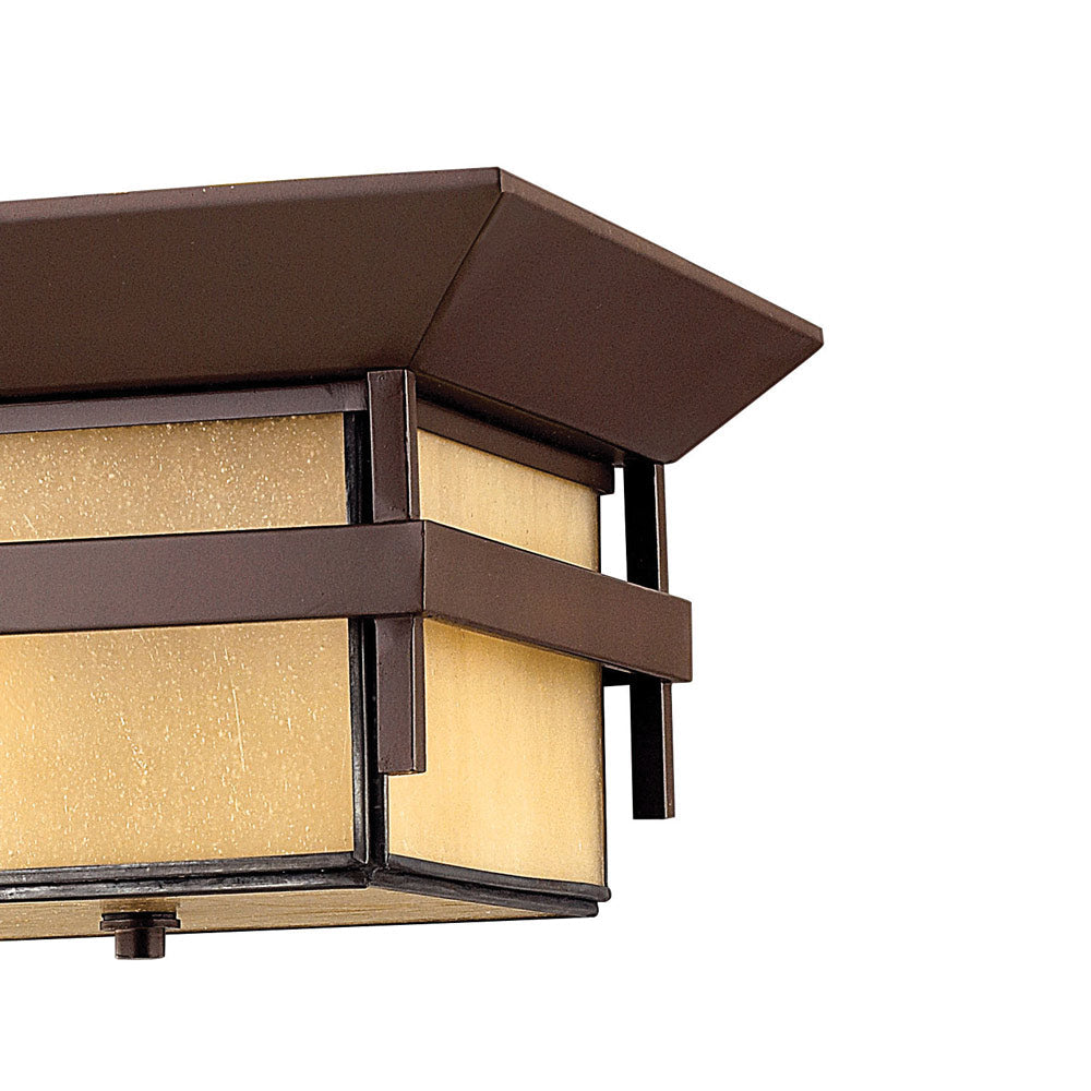 Harbor Outdoor Flush Mount Ceiling Light in Detail.