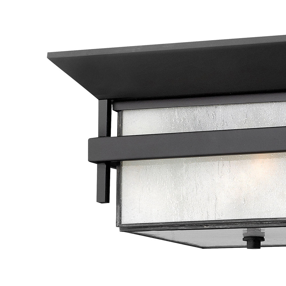 Harbor Outdoor Flush Mount Ceiling Light in Detail.