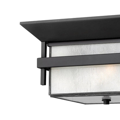 Harbor Outdoor Flush Mount Ceiling Light in Detail.