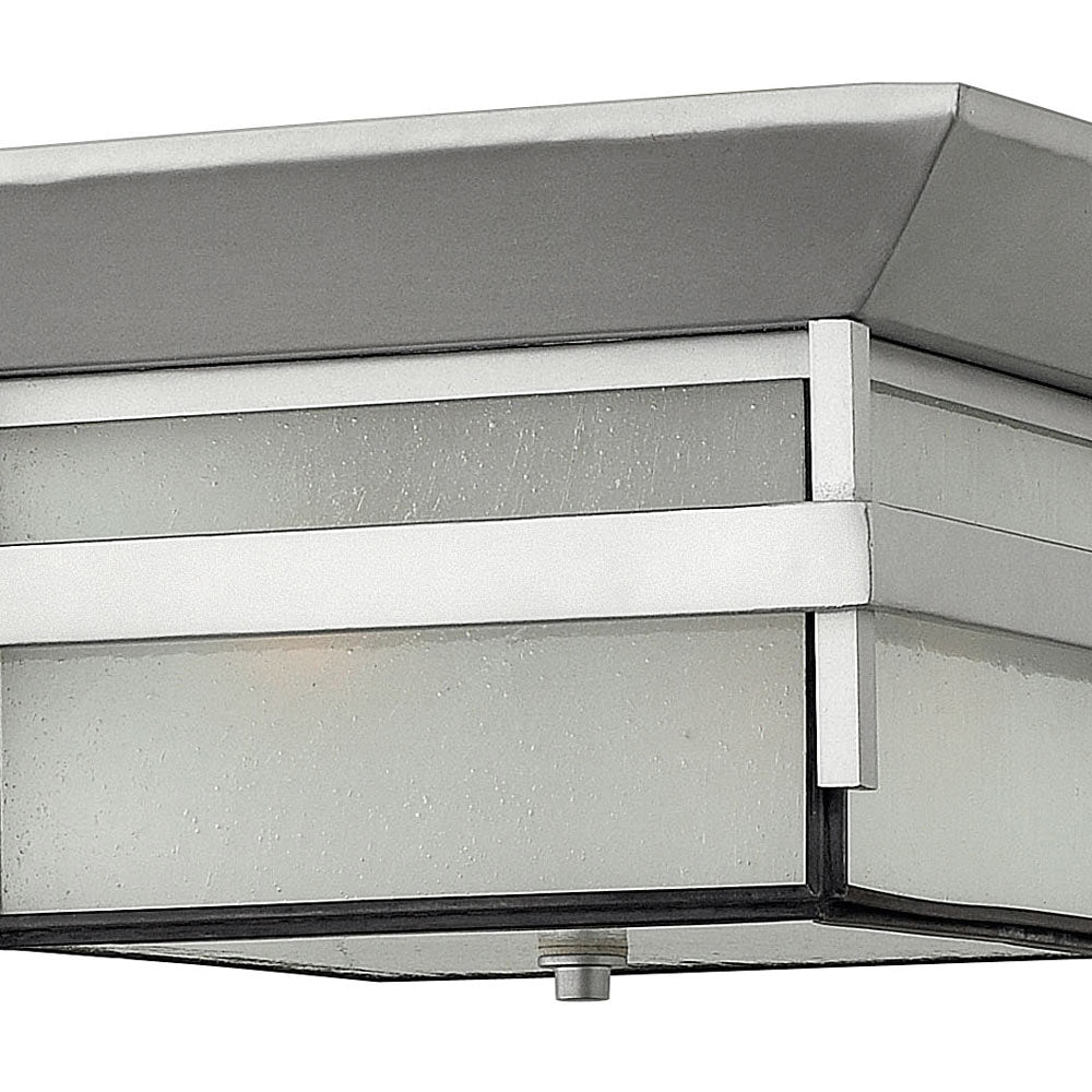 Harbor Outdoor Flush Mount Ceiling Light in Detail.
