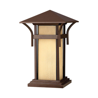 Harbor Outdoor Pier Mount Light in Anchor Bronze.
