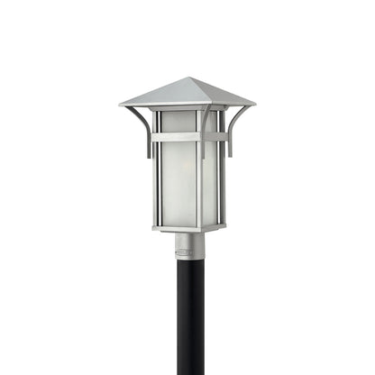 Harbor Outdoor Post Light in Titanium.