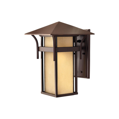 Harbor Outdoor Wall Light in Anchor Bronze (13.5-Inch).