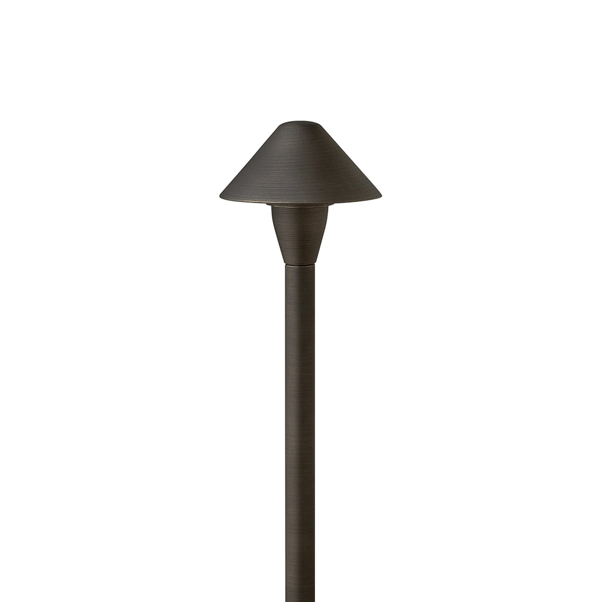 Hardy Island Classic LED Path Light in Brass Satin Black (Mini).