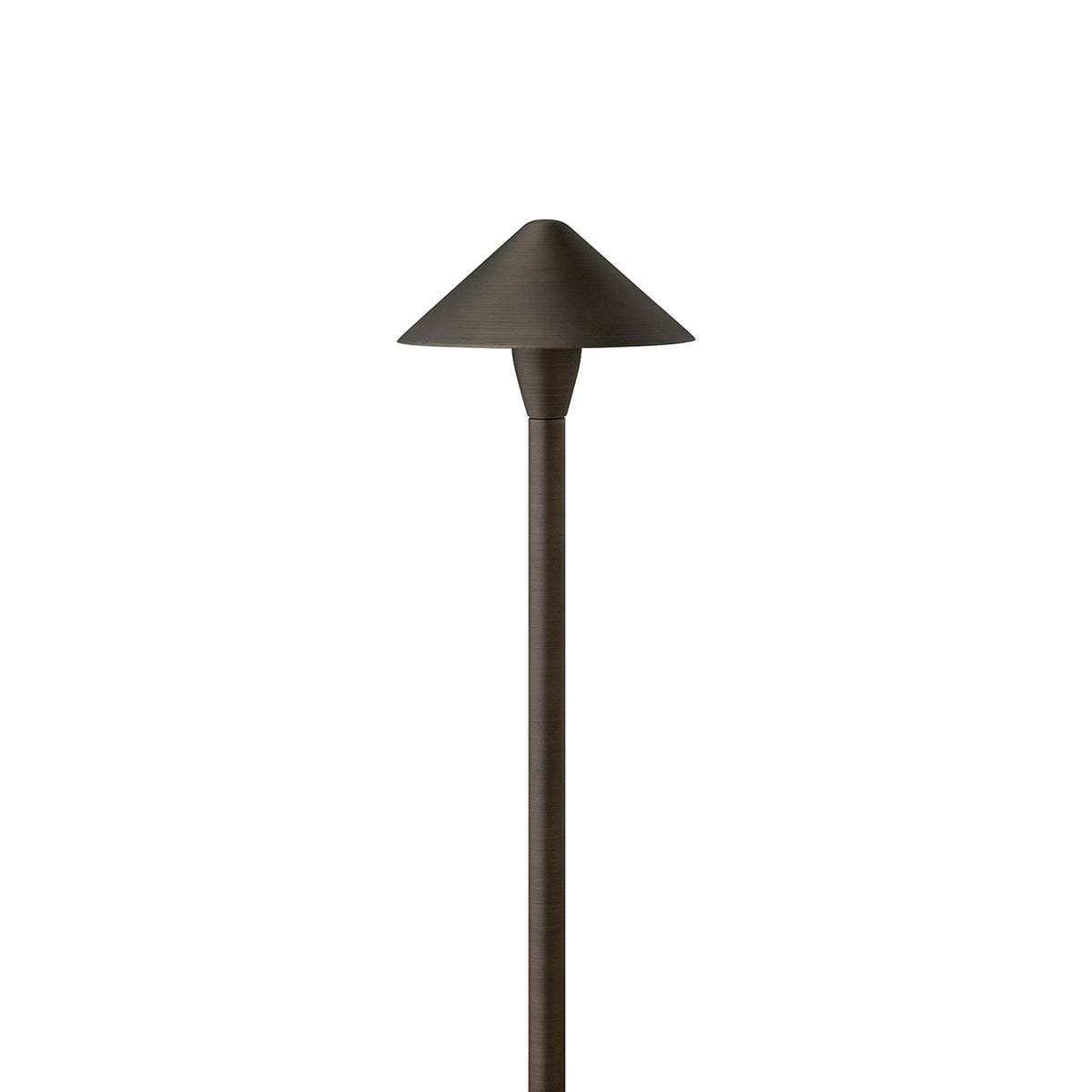 Hardy Island Classic LED Path Light in Brass Satin Black (Large).