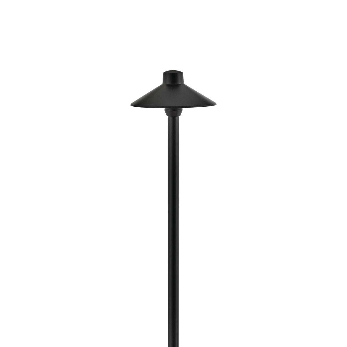 Hardy Island LED Path Light in Brass Satin Black (Large).