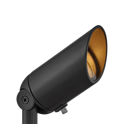 Hardy Island Lumacore Outdoor Spot Light in Satin Black.