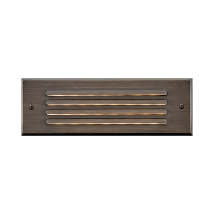 Hardy Island Outdoor LED Louvered Step Light.