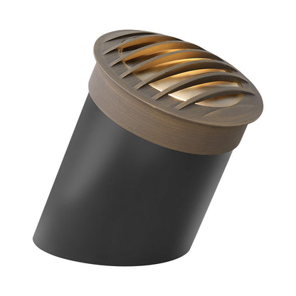 Hardy Island Par36 Outdoor Well Light in Rock Guard.