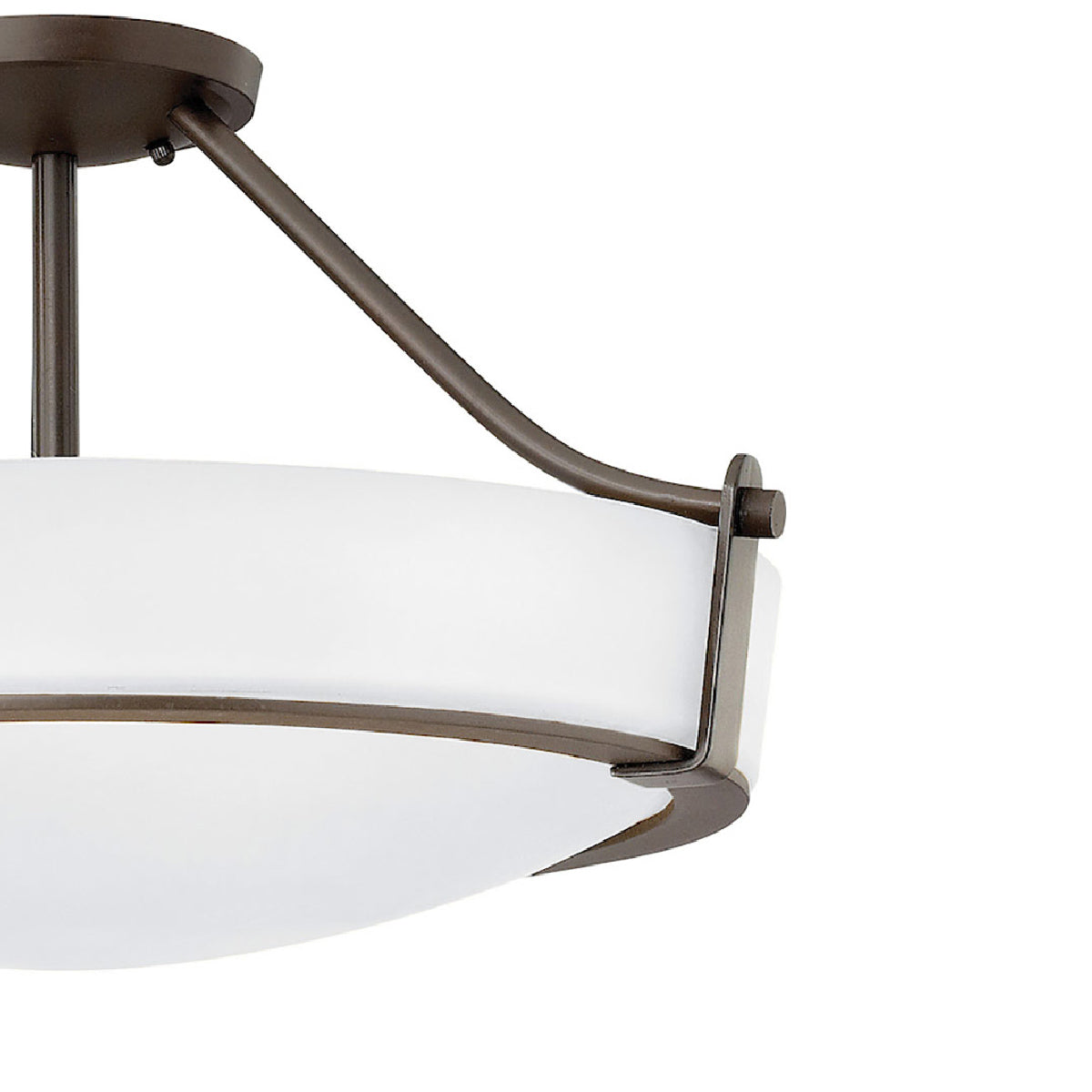 Hathaway Semi Flush Mount Ceiling Light in Detail.