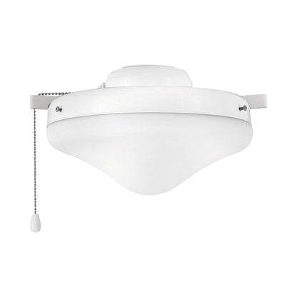 Heirloom Glass Light Kit in Appliance White.