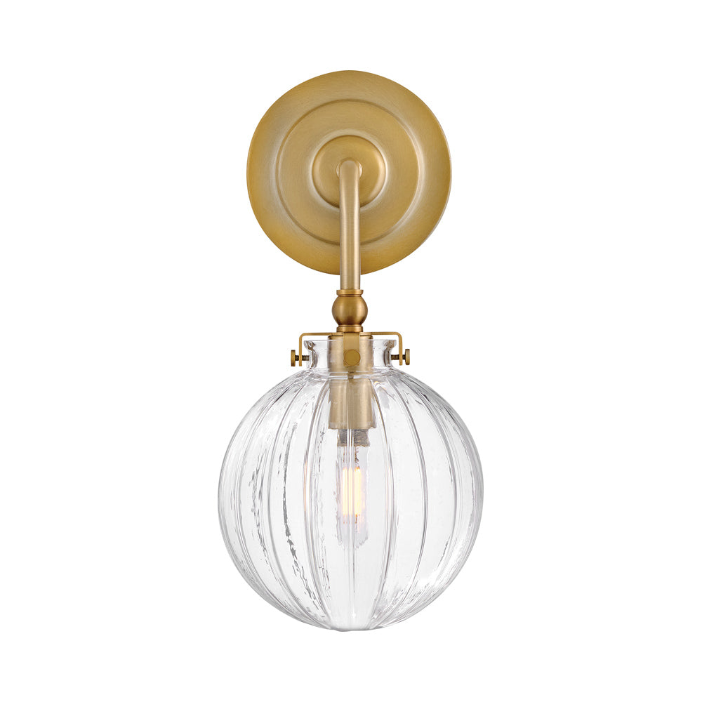 Helene Single Bath Wall Light in Detail.