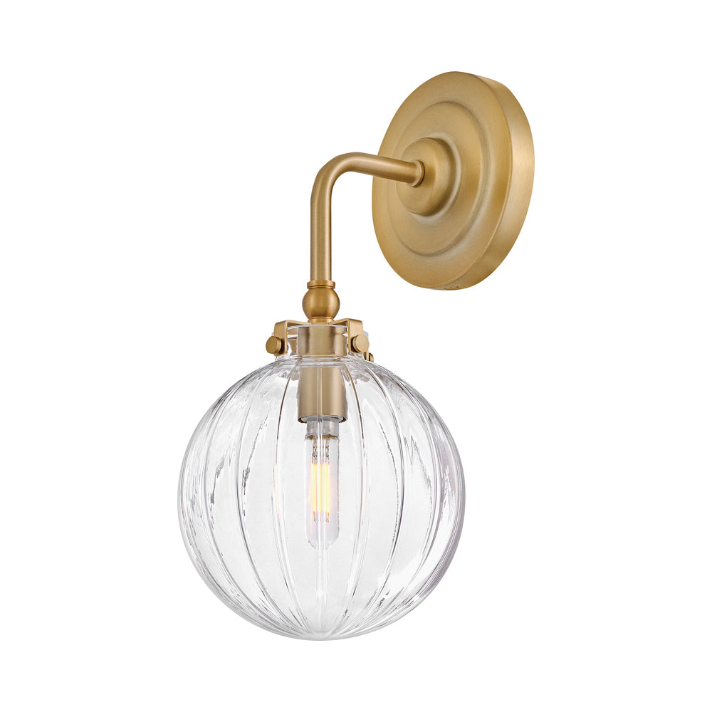 Helene Single Bath Wall Light in Detail.