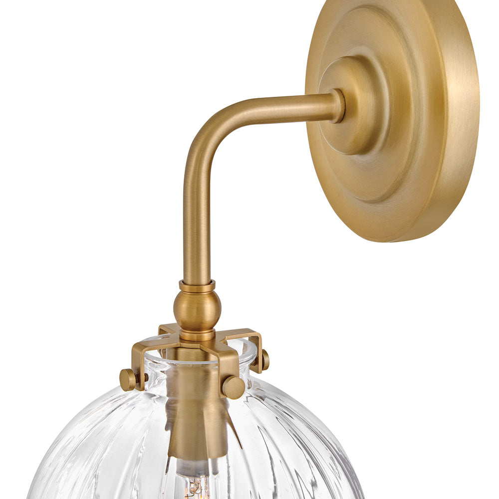 Helene Single Bath Wall Light in Detail.