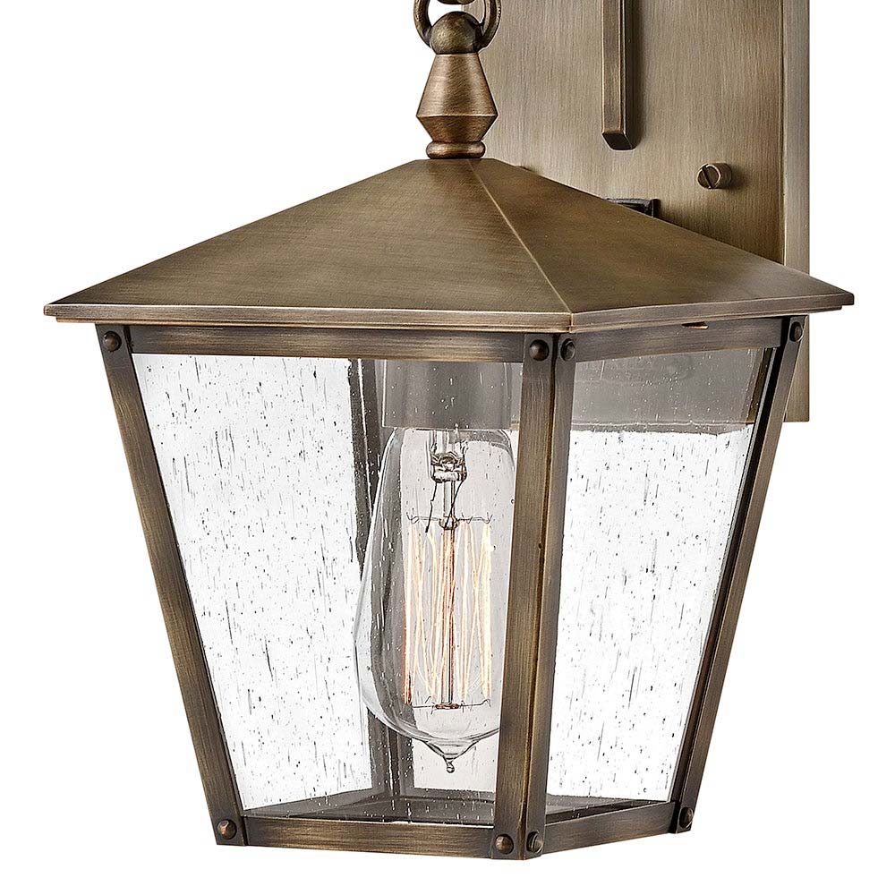 Huntersfield Outdoor Wall Light in Detail.