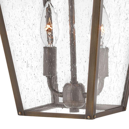 Huntersfield Outdoor Wall Light in Detail.