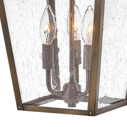 Huntersfield Outdoor Wall Light in Detail.