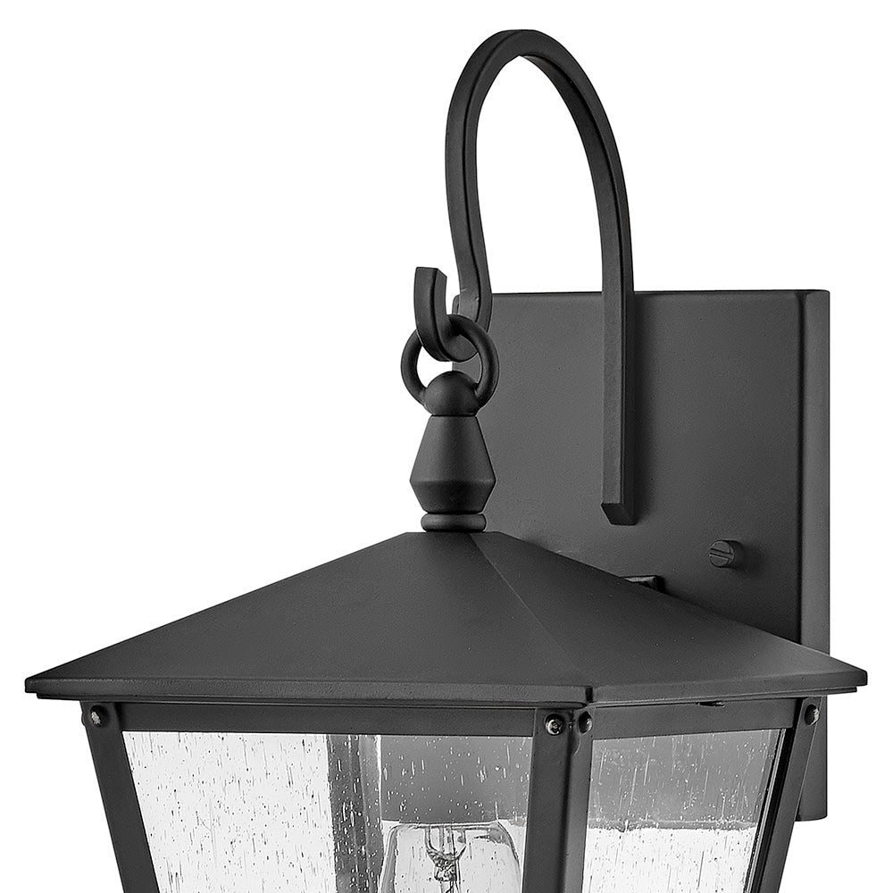 Huntersfield Outdoor Wall Light in Detail.