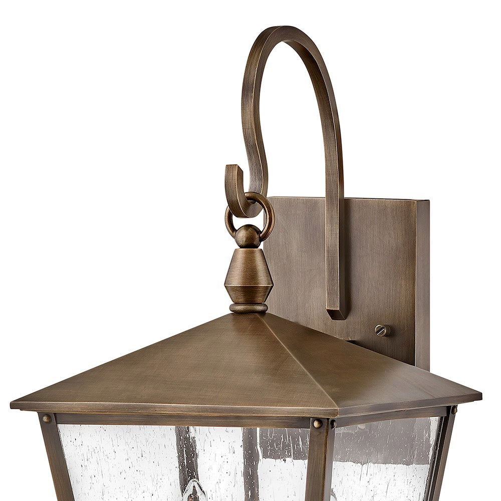 Huntersfield Outdoor Wall Light in Detail.