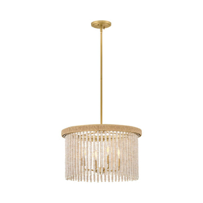 Indra Semi Flush Convertible Pendant Light (20.25-Inch).