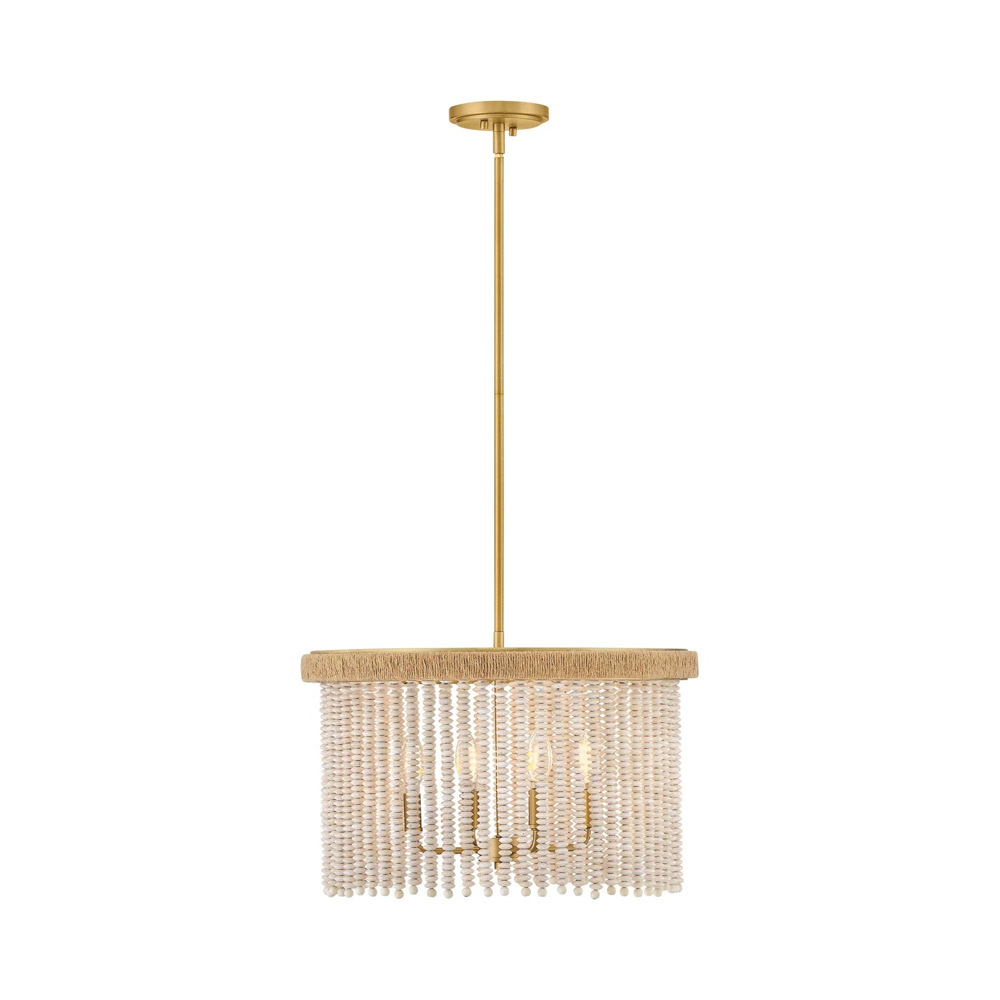 Indra Semi Flush Convertible Pendant Light in Detail.