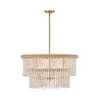 Indra Semi Flush Convertible Pendant Light in Detail.