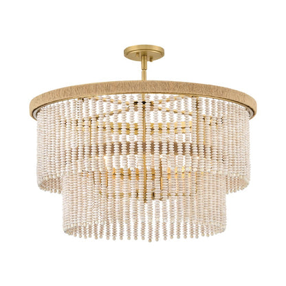 Indra Semi Flush Convertible Pendant Light in Detail.