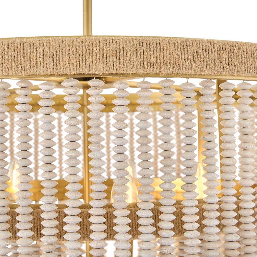 Indra Semi Flush Convertible Pendant Light in Detail.