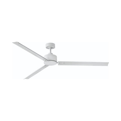 Indy Smart Outdoor Ceiling Fan Matte White.