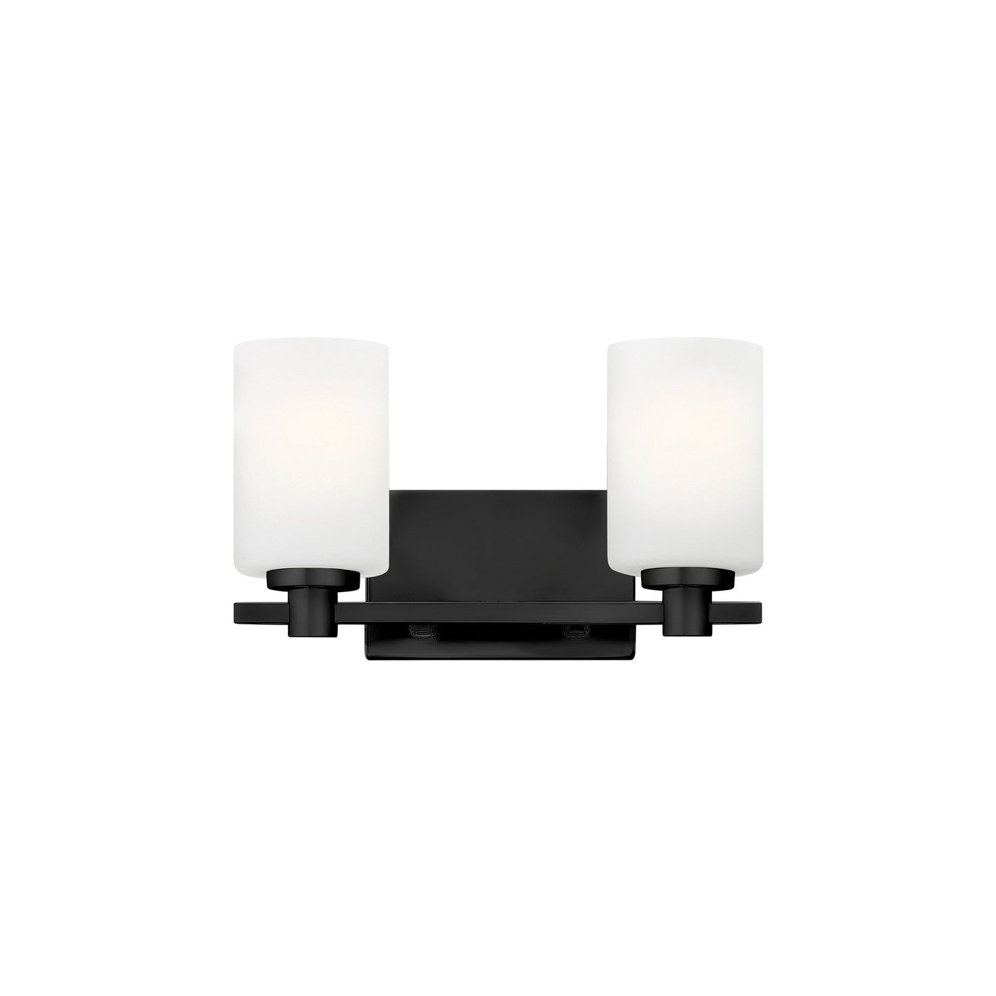 Karlie Bath Vanity Light in Black (2-Light).