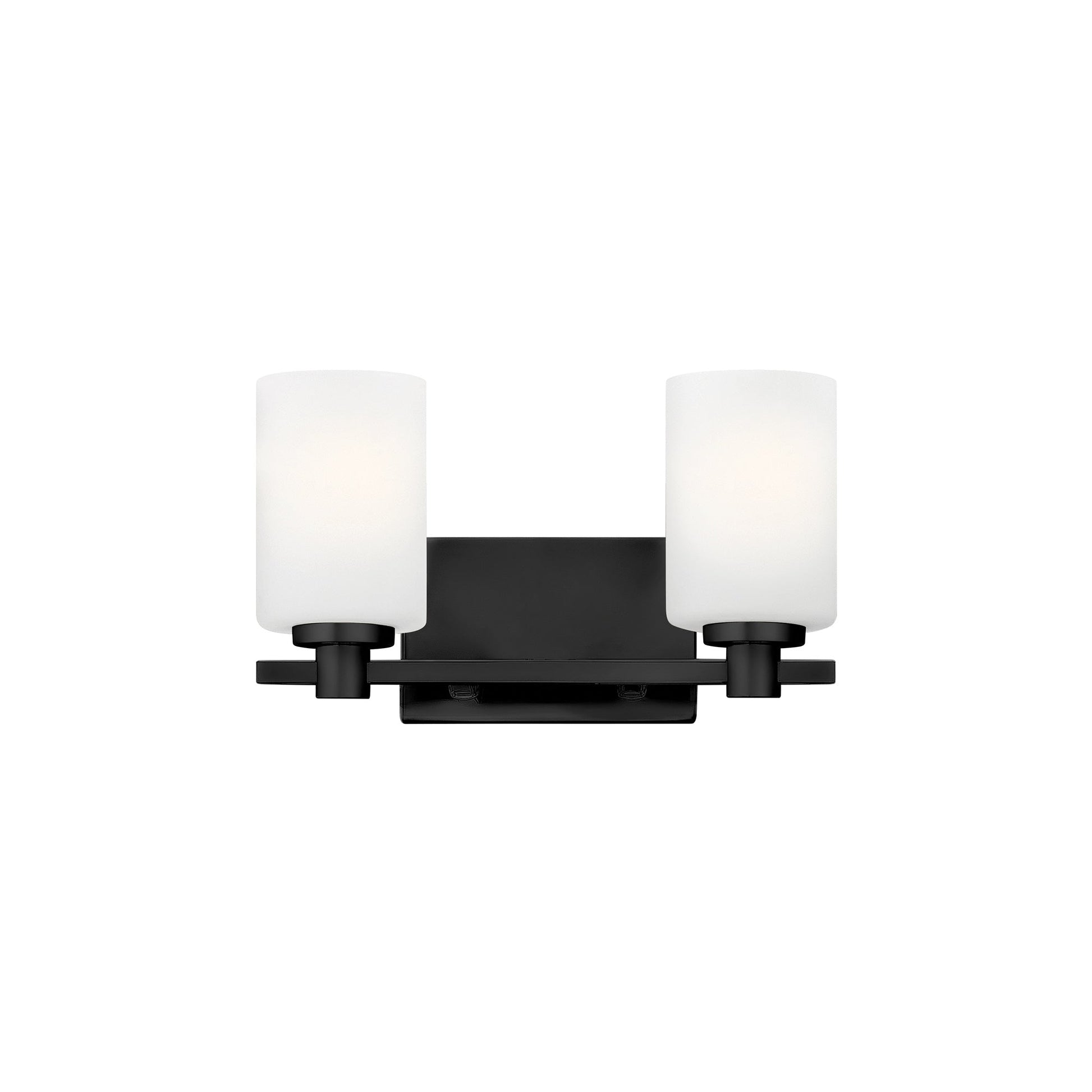 Karlie Bath Vanity Light in Black (2-Light).