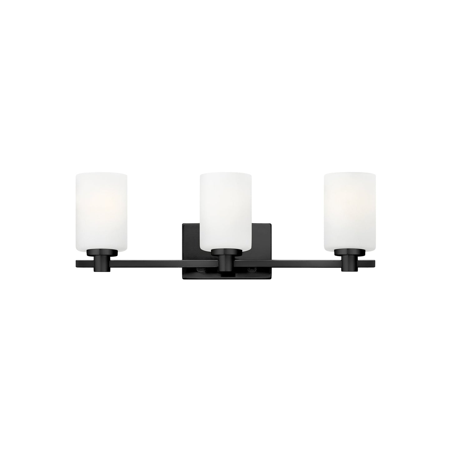 Karlie Bath Vanity Light in Black (3-Light).
