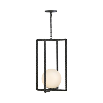 Keona Pendant Light in Painted Black Oxide.