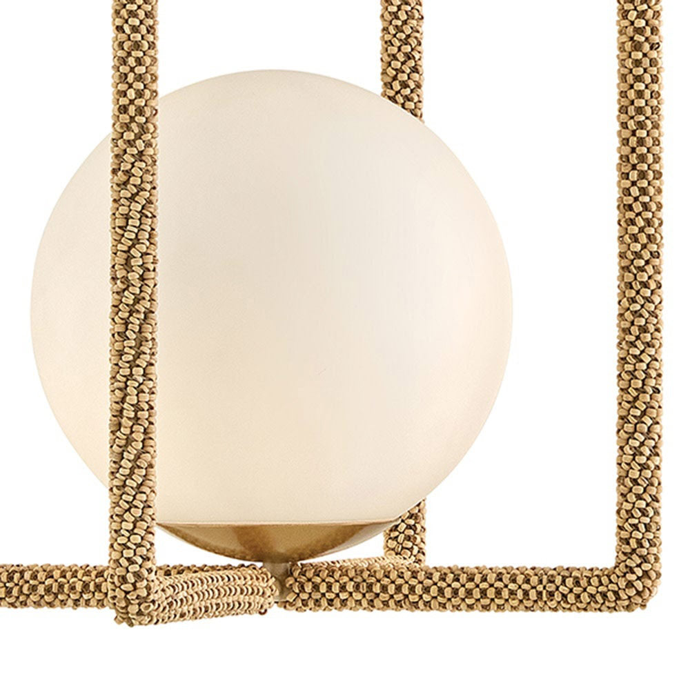 Keona Semi Flush Mount Ceiling Light in Detail.