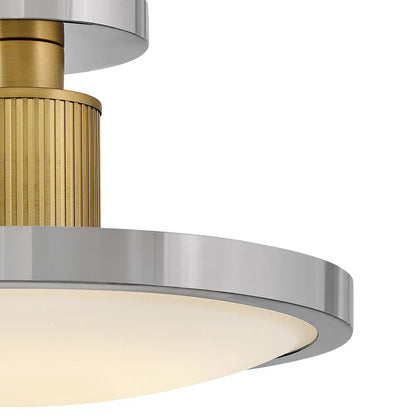 Kieran LED Semi Flush Mount Ceiling Light in Detail.
