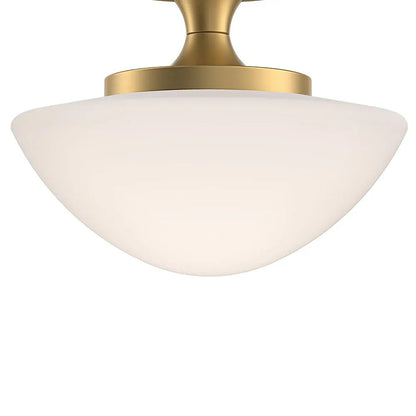 Knox Semi Flush Mount Ceiling Light in Detail.