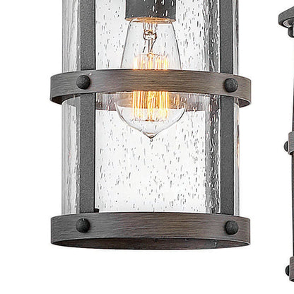 Lakehouse Outdoor Chandelier in Detail.