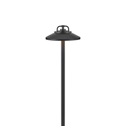 Lakehouse Outdoor LED Path Light in Black.