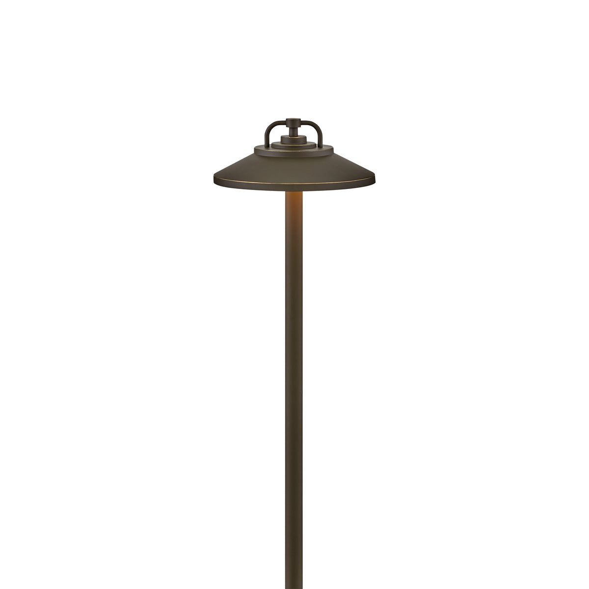 Lakehouse Outdoor LED Path Light in Oil Rubbed Bronze.