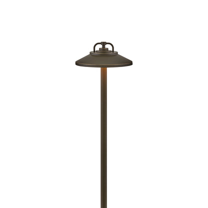 Lakehouse Outdoor LED Path Light in Oil Rubbed Bronze.