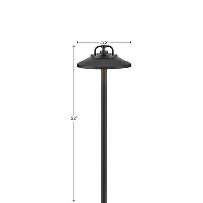 Lakehouse Outdoor LED Path Light - line drawing.