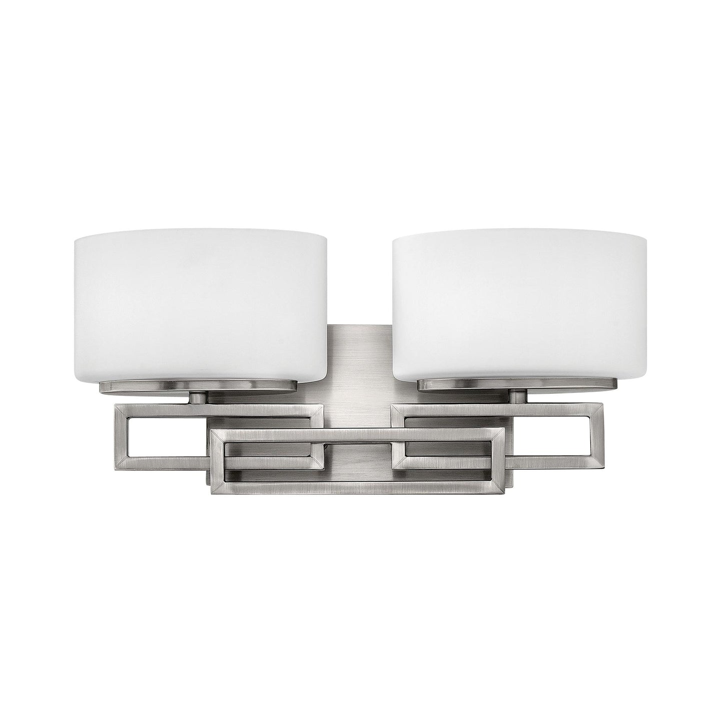 Lanza Bath Vanity Light in Antique Nickel (2-Light).
