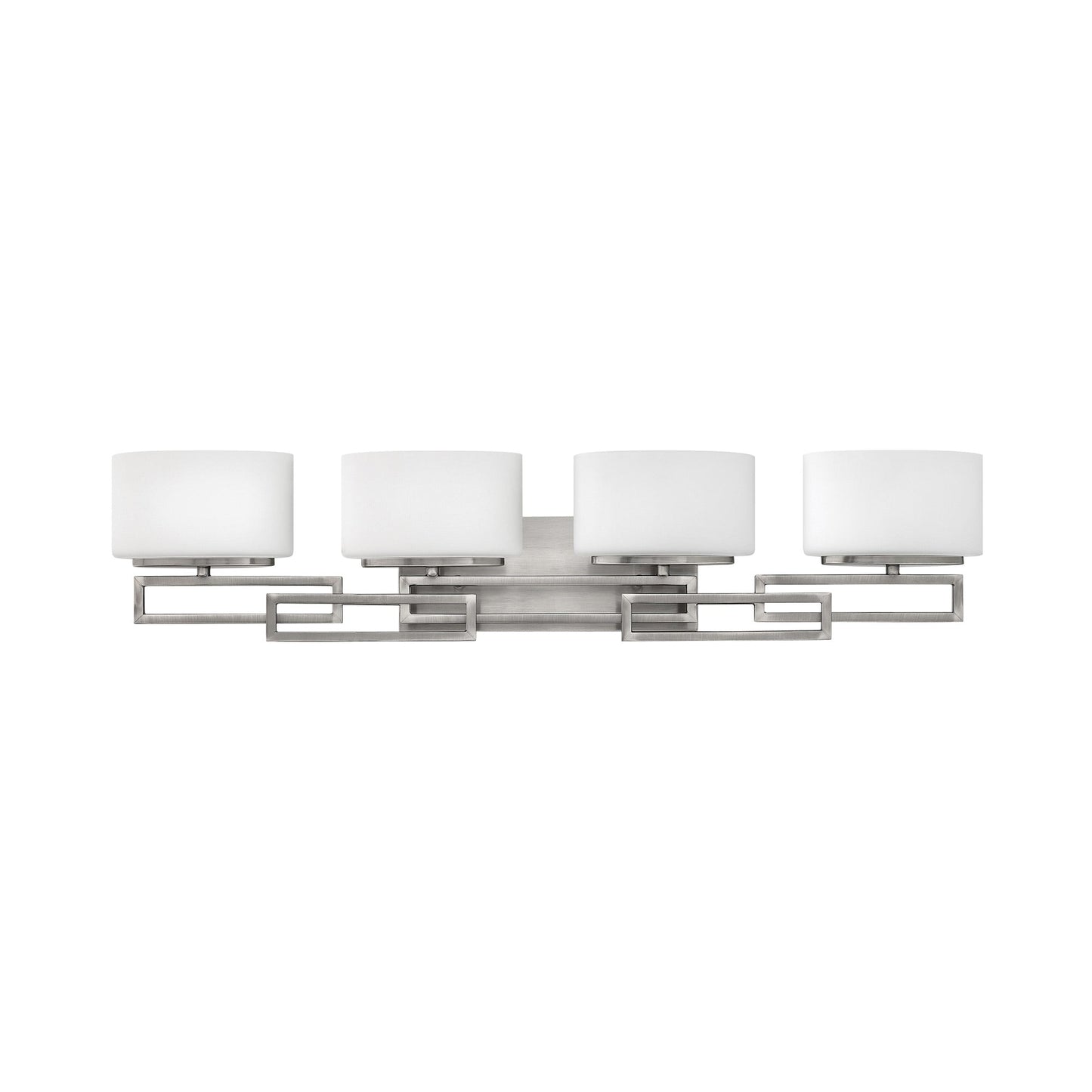 Lanza Bath Vanity Light in Antique Nickel (4-Light).