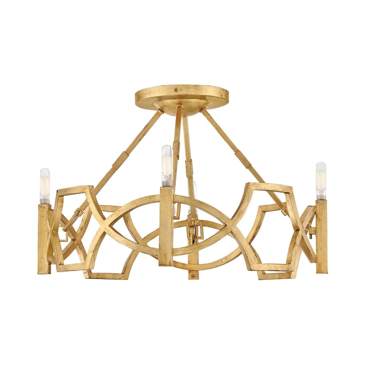 Leona Semi Flush Mount Ceiling Light.