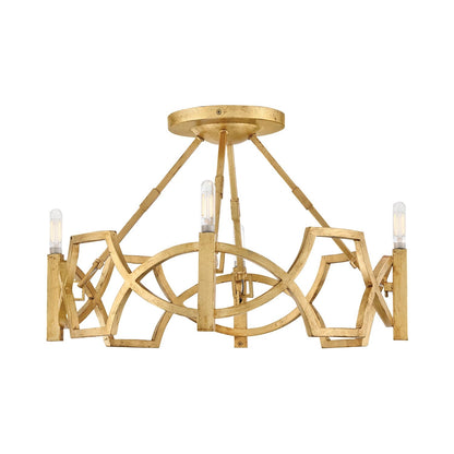 Leona Semi Flush Mount Ceiling Light.